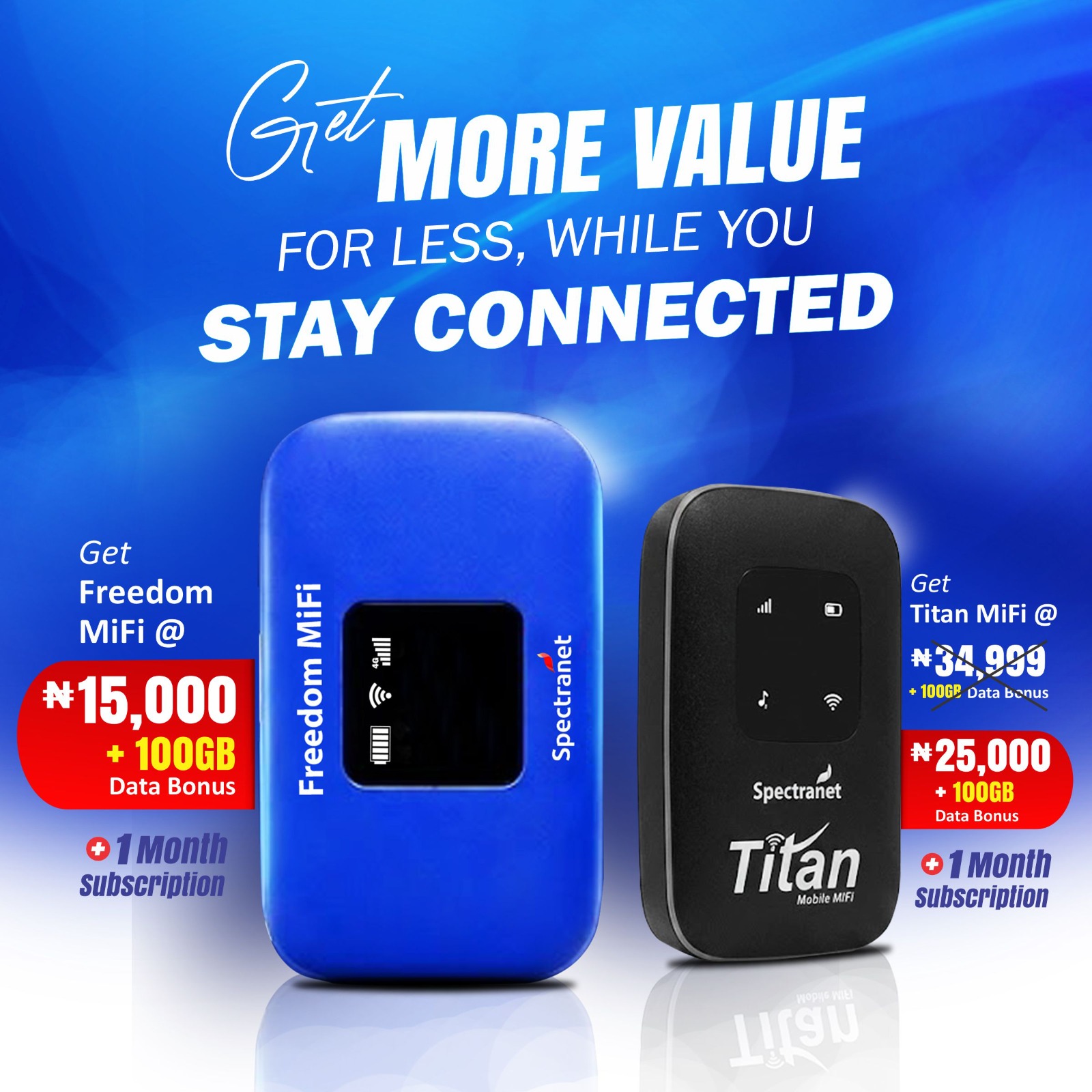 Freedom & Titan MiFi Offer